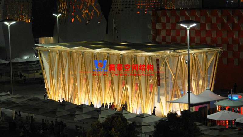 德中館展館膜結(jié)構建筑